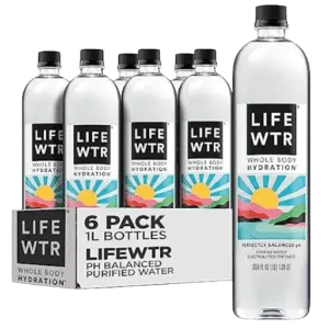 LIFEWTR 33.8-oz. Premium Purified Water 6-Pack