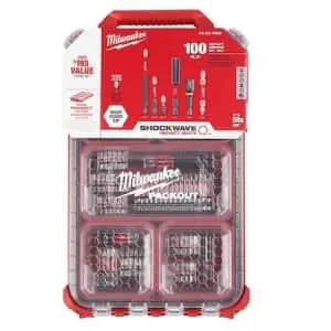 Milwaukee Tool 100-Piece Shockwave Impact Duty Driver Bit Set