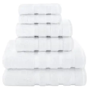 American Soft Linen 6-Piece Turkish Cotton Towel Set