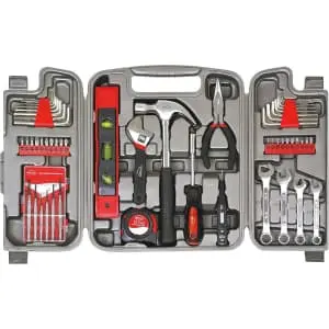 Apollo Tools 53-Piece Home Repair Tool Set