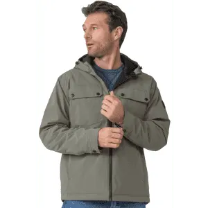 Free Country Men's Hooded Cruiser Midweight Jacket