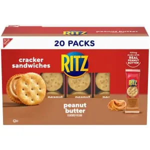 Ritz Peanut Butter Sandwich Crackers 20-Pack