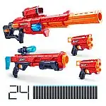 4-Blaster Zuru XSHOT Excel Combo Pack w/ 24 Darts