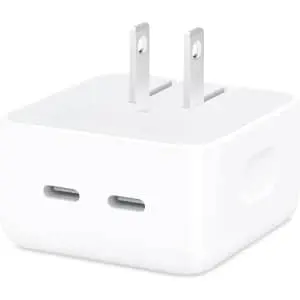 Apple 35W Dual USB-C Compact Power Adapter