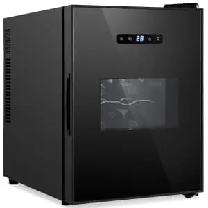 NutriChef Single-Zone Wine Cooler Refrigerator