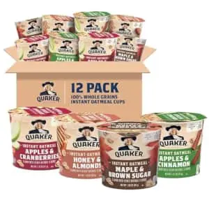 Quaker Instant Oatmeal Cups Variety Pack