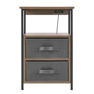 Mainstays Nightstand with USB