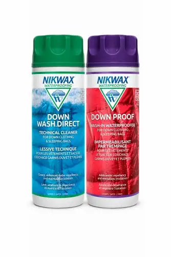 Nikwax 羽绒洗涤剂套装