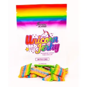 Sunday Scaries Unicorn Jerky CBD Candy