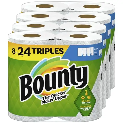 Bounty 厨房纸巾 8大卷相当于24卷
