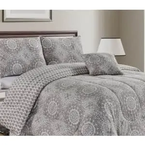 5-Piece Reversible Comforter Set