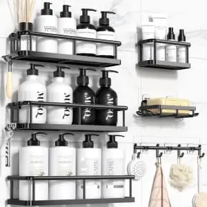 Shower Caddy 6-Piece Set