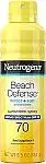 6.5 oz Neutrogena Beach Defense Body Spray Sunscreen SPF 70