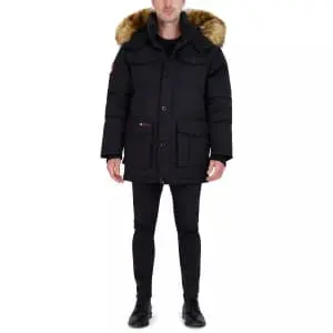 Canada Weather Gear Men's Parka Coat (large sizes)