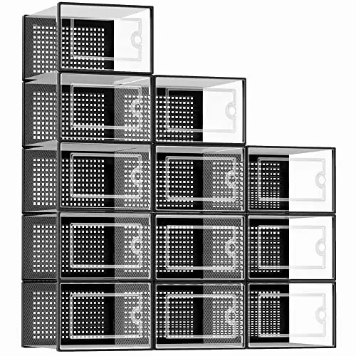 Kuject X-Large 鞋子收纳箱12 个装