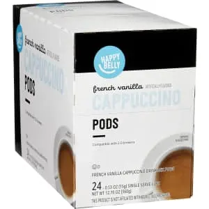 Happy Belly French Vanilla Cappuccino Pod 24-Pack