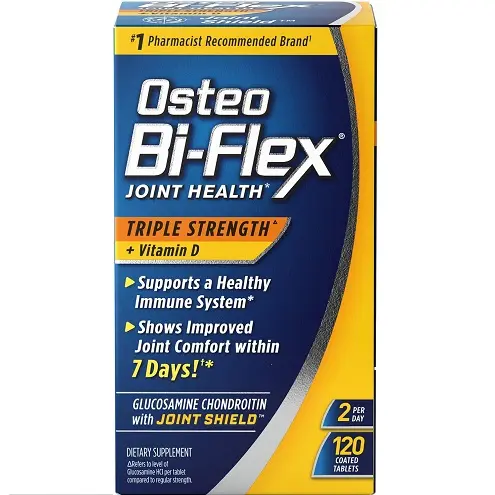 史低价！Osteo Bi-Flex三倍强效维生素D维骨力胶囊，120粒，原价$44.19，现仅售$14.96，免运费