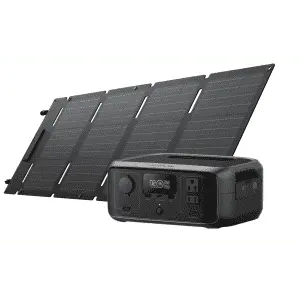 Certified Refurb EF EcoFlow River 3 Solar Generator w/ Solar Panel