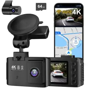 Wanlipo A13 4K Dual Front & Rear Dash Cam