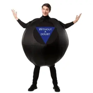Magic 8 Ball Inflatable Costume