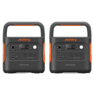 Jackery Explorer 2000 v2 Portable Power Station 2-Pack