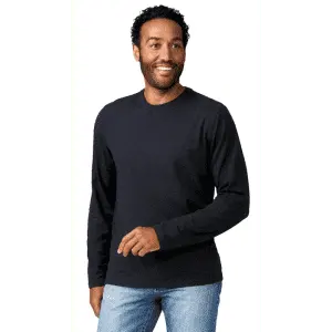 Free Country Men's FreeCycle Sueded Spacedye Long Sleeve Crew Neck Shirt