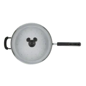 Farberware Disney 4.5-Quart Monochrome Ceramic Saute Pan with Lid