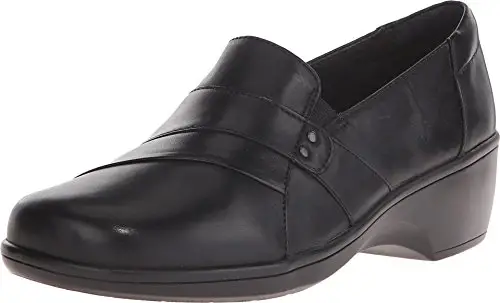 Clarks May Marigold 女士坡跟一脚蹬鞋