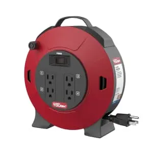 Hyper Tough 25-Foot Retractable Cord Reel