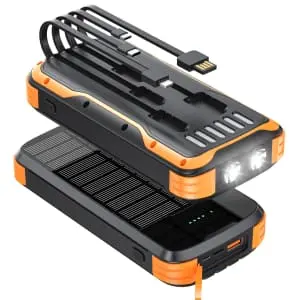 Minrise 40,000mAh Solar Power Bank Charger