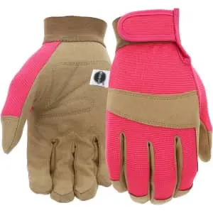 Miracle-Gro Synthetic Leather Padded Utility Gloves