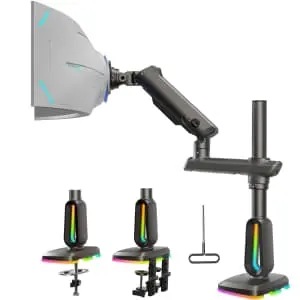 Huanuo RGB Monitor Arm for Ultrawide Screens