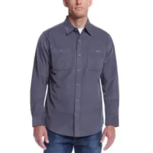 Weatherproof Vintage Men's Thin Wale Corduroy Shirt