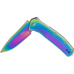 Kershaw Knives Rainbow Outcome 2.8" Pocket Knife