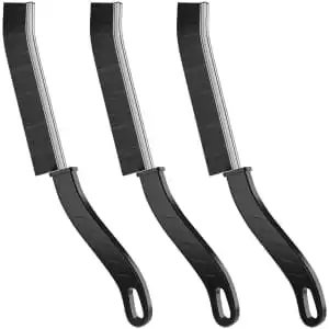 Hard Bristle Crevice Cleaning Brush 3-Pack
