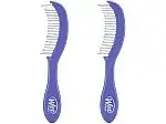 2-Pack Wet Brush Thin Detangler Comb (Purple)