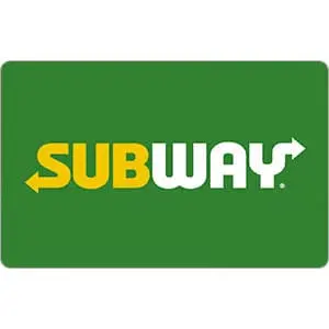 $25 Subway Gift Card