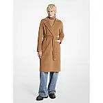 Michael Michael Kors women's belted wool coat