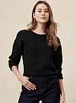 Banana Republic Womens Quilted Sweatshirt