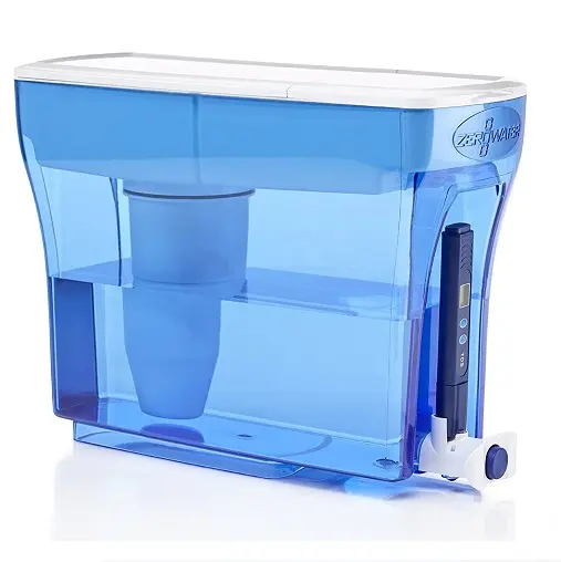 ZeroWater 零水 ZD-018 5级双离子超强净化家用滤水壶，23杯量容量，原价$39.99，现仅售$31.69，免运费
