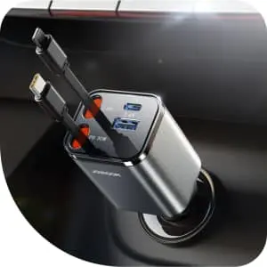 Joyroom 69W Retractable Car Charger