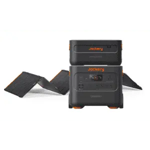 Jackery Explorer 2000 Plus 4kWh Power Station w/ SolarSaga 500W Solar Panel & 2000 Plus Battery Pack