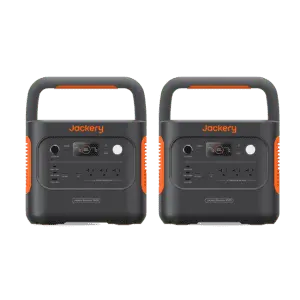 Jackery Explorer 2000 v2 2,200W Portable Power Station 2-Pack