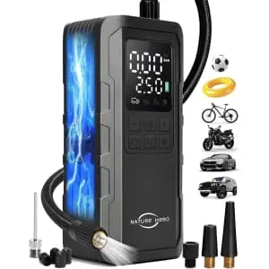 Nature Hero Cordless Portable Tire Inflator
