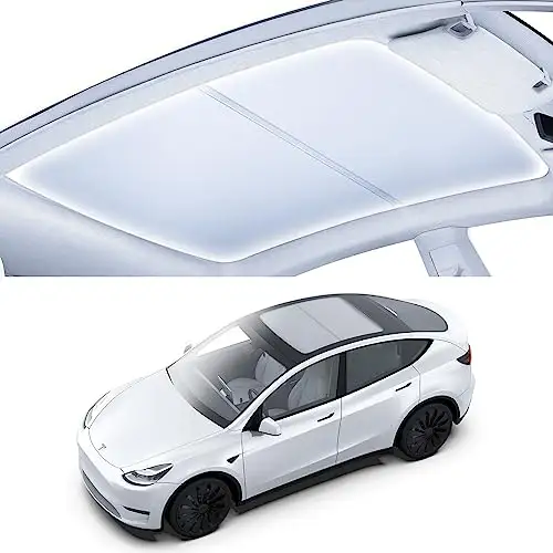 特斯拉Model Y 冰感遮阳专用顶棚
