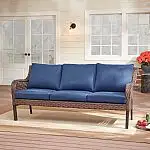 Mainstays Tuscany Ridge Wicker Outdoor Sofa