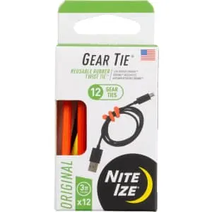 Nite Ize 3" Gear Ties 12-Pack