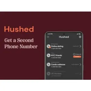 Hushed Private Phone Line Lifetime Subscription
