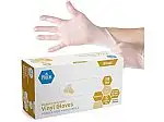100-Ct MedPride Powder-Free Vinyl Exam Gloves