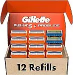 24-Ct Gillette Fusion5 Men's Razor Blade Refills + $20 Amazon Credit